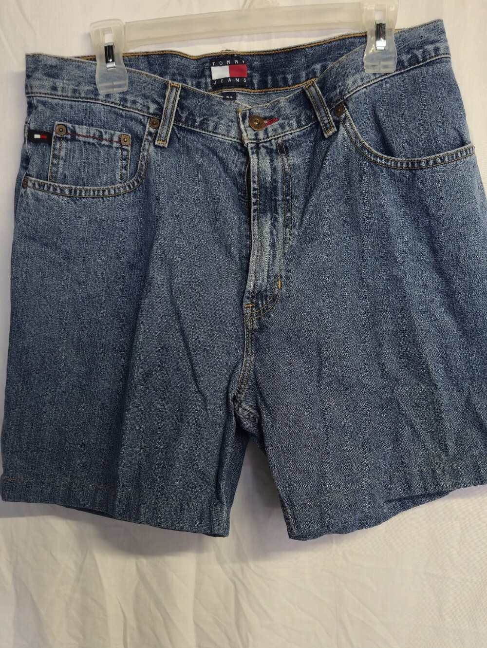 Tommy Hilfiger Men’s Light Blue Denim Jean Shorts